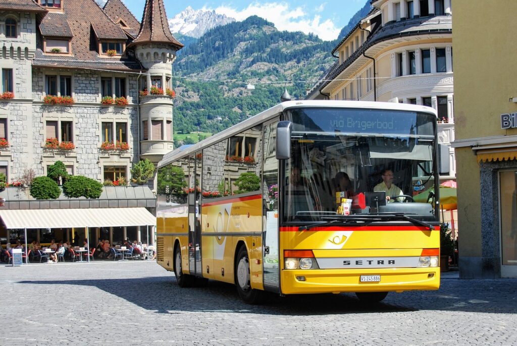 bus, public transport, city, switzerland, bus, bus, bus, bus, bus